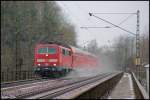 BR.111/244715/111-204-4-db-regio-in-regensburg-pruefening 111 204-4 (DB Regio) in Regensburg-Prfening am 3.12.2012. 