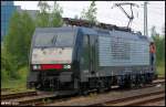 BR.189/237606/189-150-6-txl-130-jahre-siemens 189 150-6 (TXL) '130 Jahre Siemens Werbung' in Hhrt-Kalscheuren am 29.5.2012.