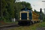 ratingen-lintorf/295409/railflex-212-039-mit-weichtransport-wagen-beim Railflex 212 039 mit Weichtransport-Wagen beim Kopfmachen in Lintorf am 26.09.13